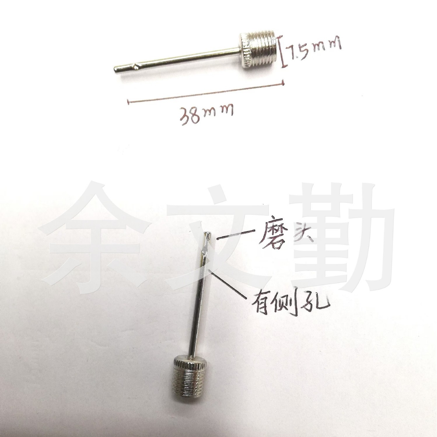 Прямые поставки, американская надувная игла с отверстием, металлическая игла, игла для футбольных мячей, баскетбольная игла, игла для мячей