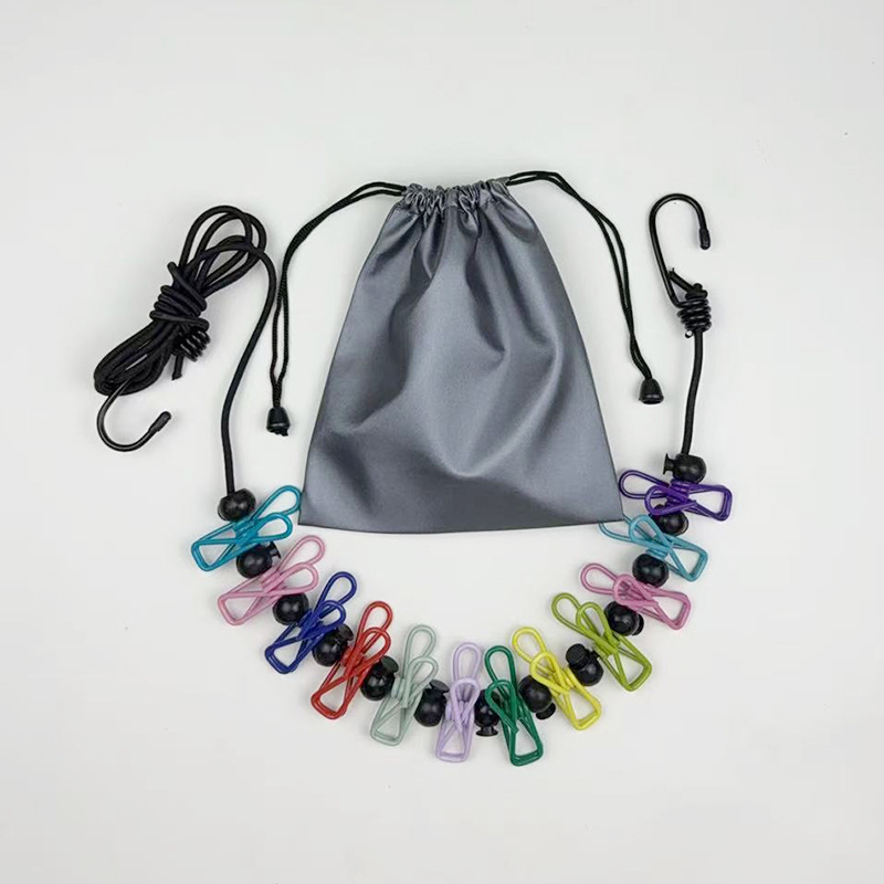 Сушилка для белья в общежитии, бытовая клипса, противоскользящая пряжка, уличная телескопическая сушилка без сверления, портативный шнур для путешествий