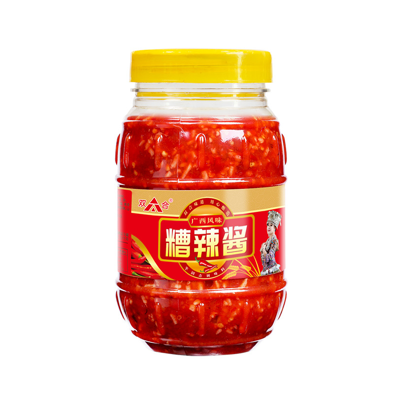 Collection of 900g Sauces: Double Hezao Spicy Sauce, Cold Dish Seasoning, Jam, Barbecue, Sour Plum Sauce, Side Dish Condiment