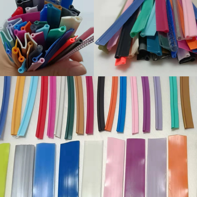 Bag T-Shaped Edge Banding Strip Pvc Pe Edge Banding Core Colorful Insert Single-Sided Shaping Strip