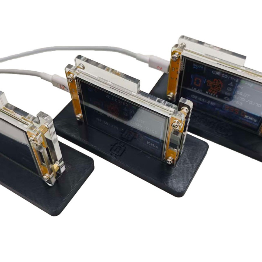 Nerdminer V2 2.8inch Enlarged Version of the Lotto Machine Low Power Consumption Unlimited Solo Mode 55Kh Hash Rate