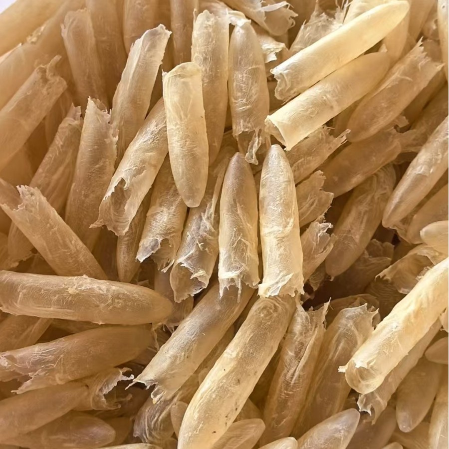 45 Pieces of Dried Yellow Croaker Fish Maw, Salted Fish Maw, Fish Bladder, Fish Bubble, Fish Maw Tonic for Hotel Commercial Use