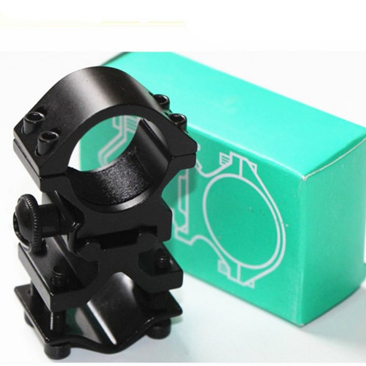 Wholesale k185 fixture butterfly clamp pipe clamp tactical flashlight bracket transfer connection clamp flashlight clamp fast row clamp