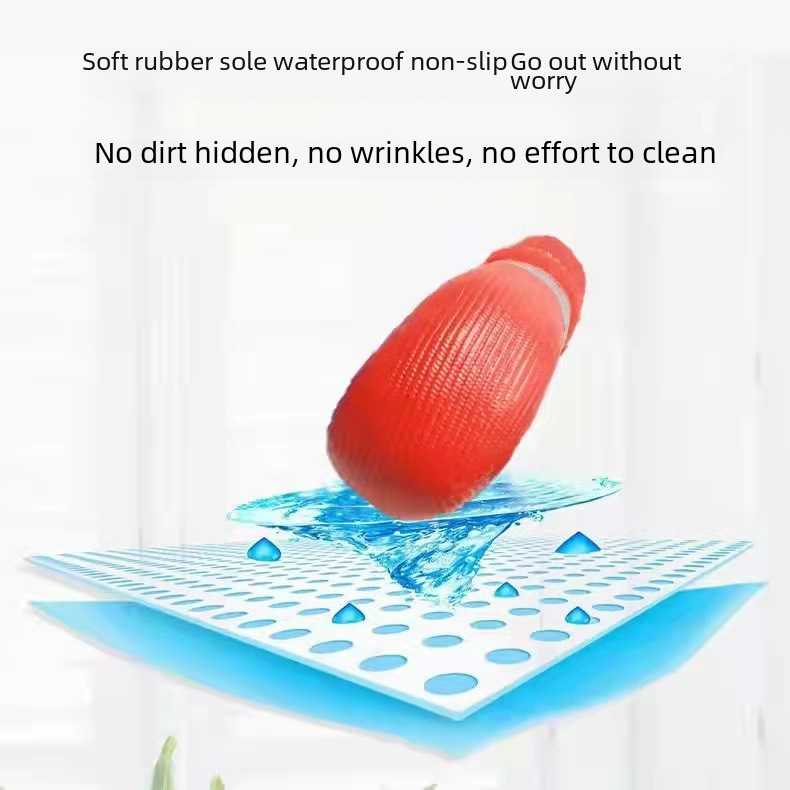 Pet Shoes Dog Foot Cover Shoes Soft Sole Anti-scratch Anti-dirty Shoes Teddy Bixiong Poodle Small Dog Shoe Cover