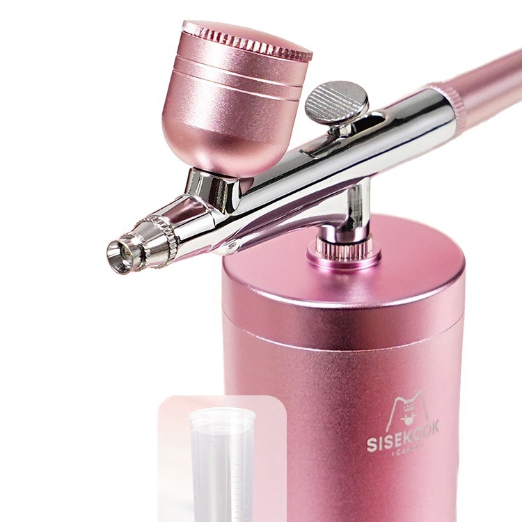 Airbrush Gun Electric Wireless Cake Coloring Baking Sandblasting Gun Handheld Birthday Peach Paint Nail Art Glaze Powerful Factory