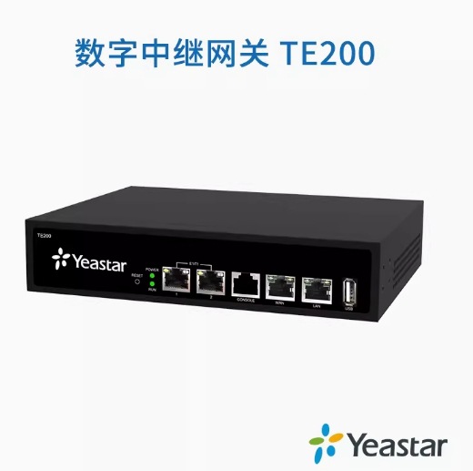 Yeastar Star/Longview TE100 TE200 Digital Trunk Voice Gateway E1/T1/J1/PRI Gateway