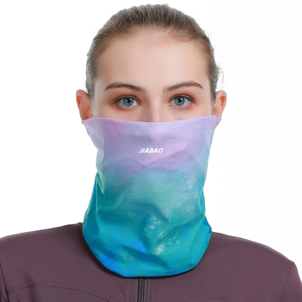 Печатный спортивный быстро сохнущий солнцезащитный дышащий многофункциональный шарф для активного отдыха, может быть индивидуально настроен