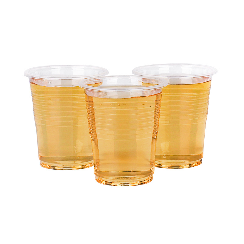 Disposable Cup Plastic Water Cup Thickened Household Plastic Cup Transparent Aviation Cup Tasting Small Cup 1000 Pack