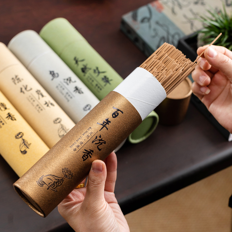 [factory wholesale] 200 grams of century-old aloes sandalwood wormwood line incense indoor odor removal supplies aromatherapy