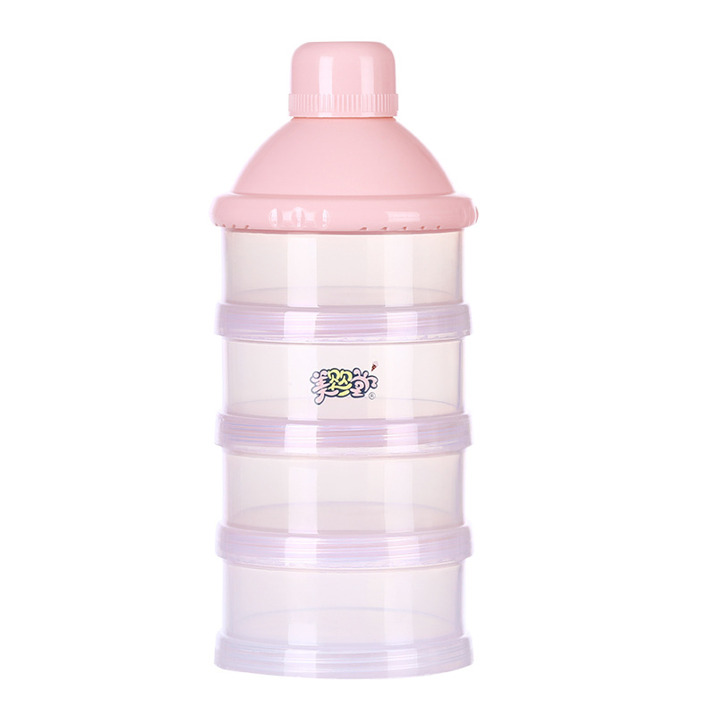 Outgoing Portable Transparent Multi-Layer Milk Powder Cartridge Removable Baby Large Capacity Milk Powder Cartridge Maternal and Infant Supplies Wholesale Cartridge