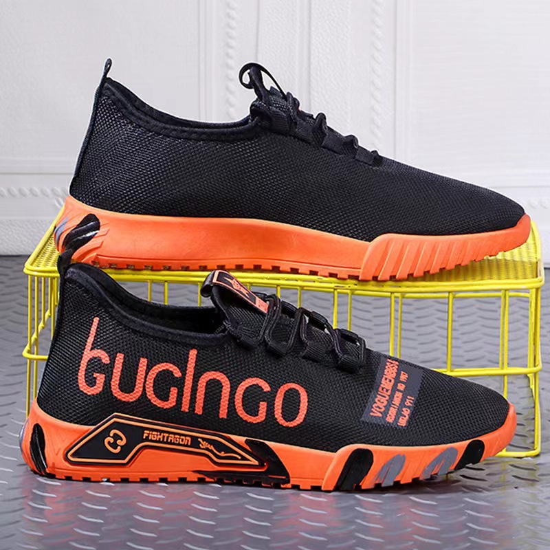 √ Aerospace Spring, Summer and Autum Fly-Knit Men's Shoes Korean Style Trendyy Casual Breathable Men's Light and Comfortable Sports Shoes