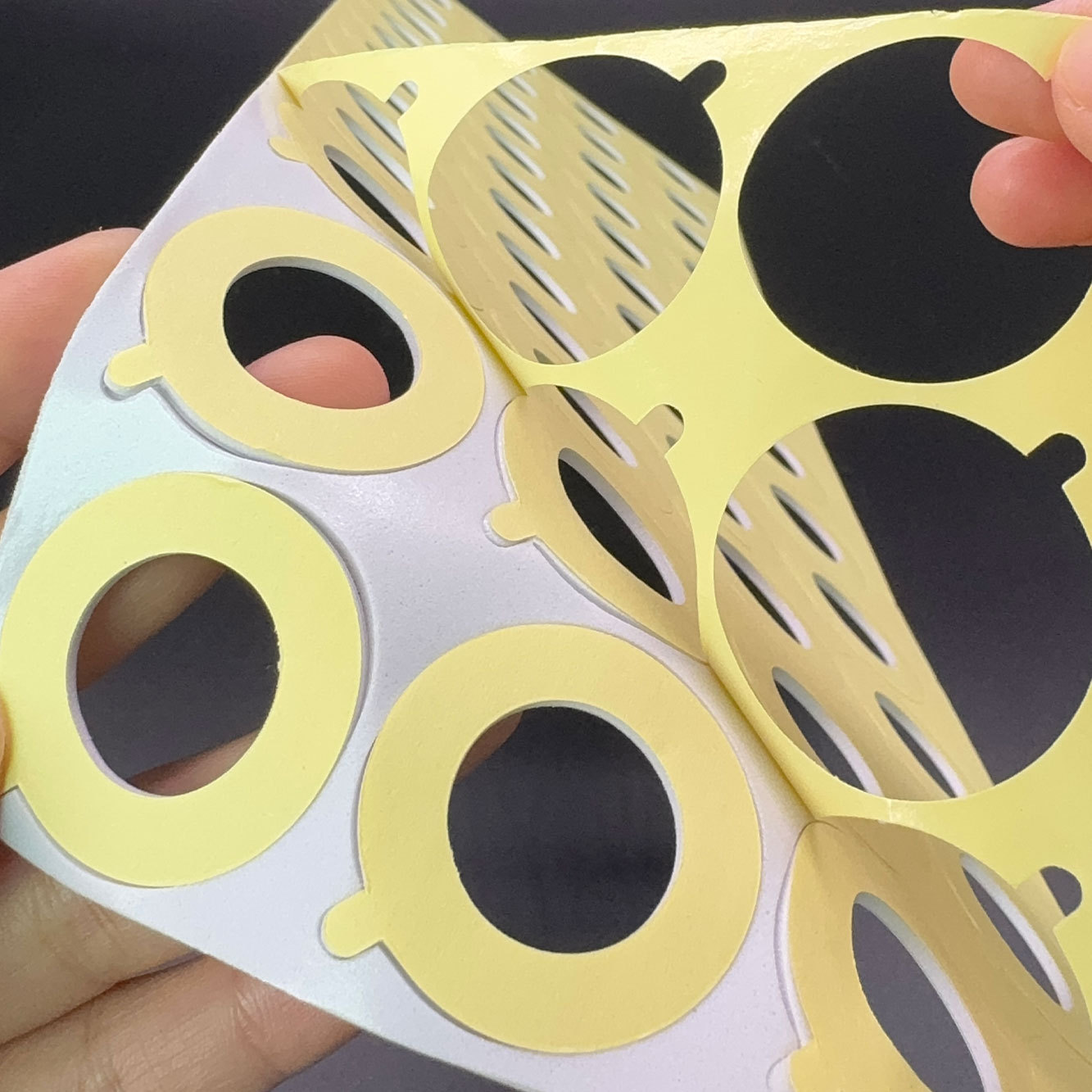 Factory Direct Sales Moxibustion Double-Sided Adhesive Ring Hanging Moxibustion Base Patch Foam Adhesive Pad Double-Sided Adhesive Fixing Patch