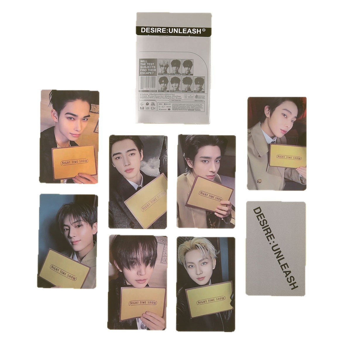 Enhypen Lee Seung-Yeon, Park Cheng-Hyun, Park Jong-Seong Sixth Album Desire Photocard