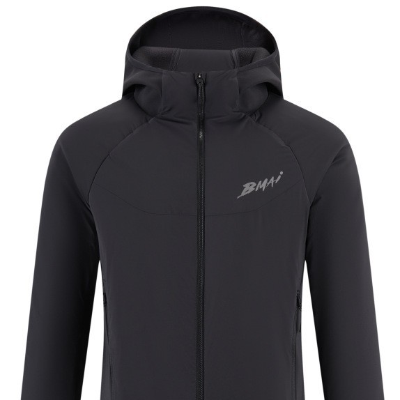 Легкая теплая куртка из хлопка для бега 2025