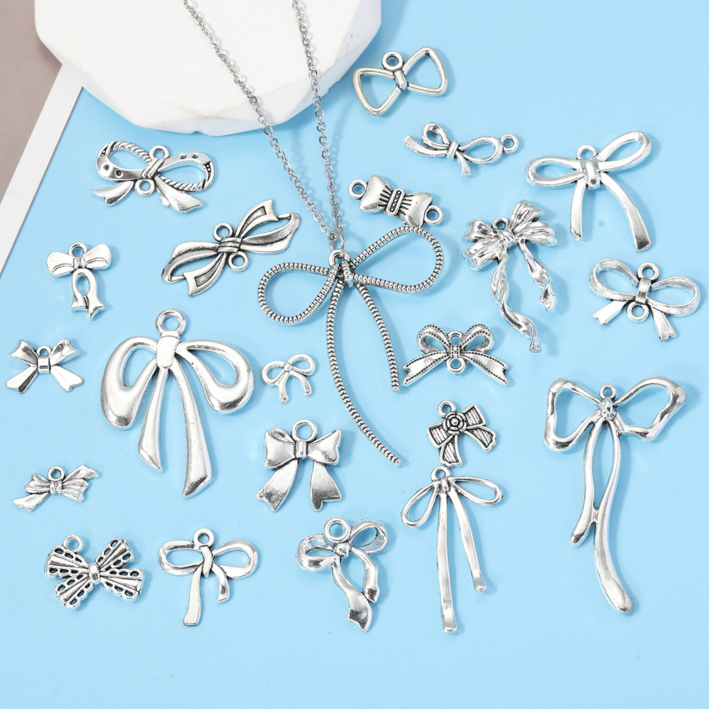 Аксессуары для ювелирных изделий DIY из сплава, подвеска в виде бабочки, аксессуары для ожерелья, браслета и серег, большая коллекция