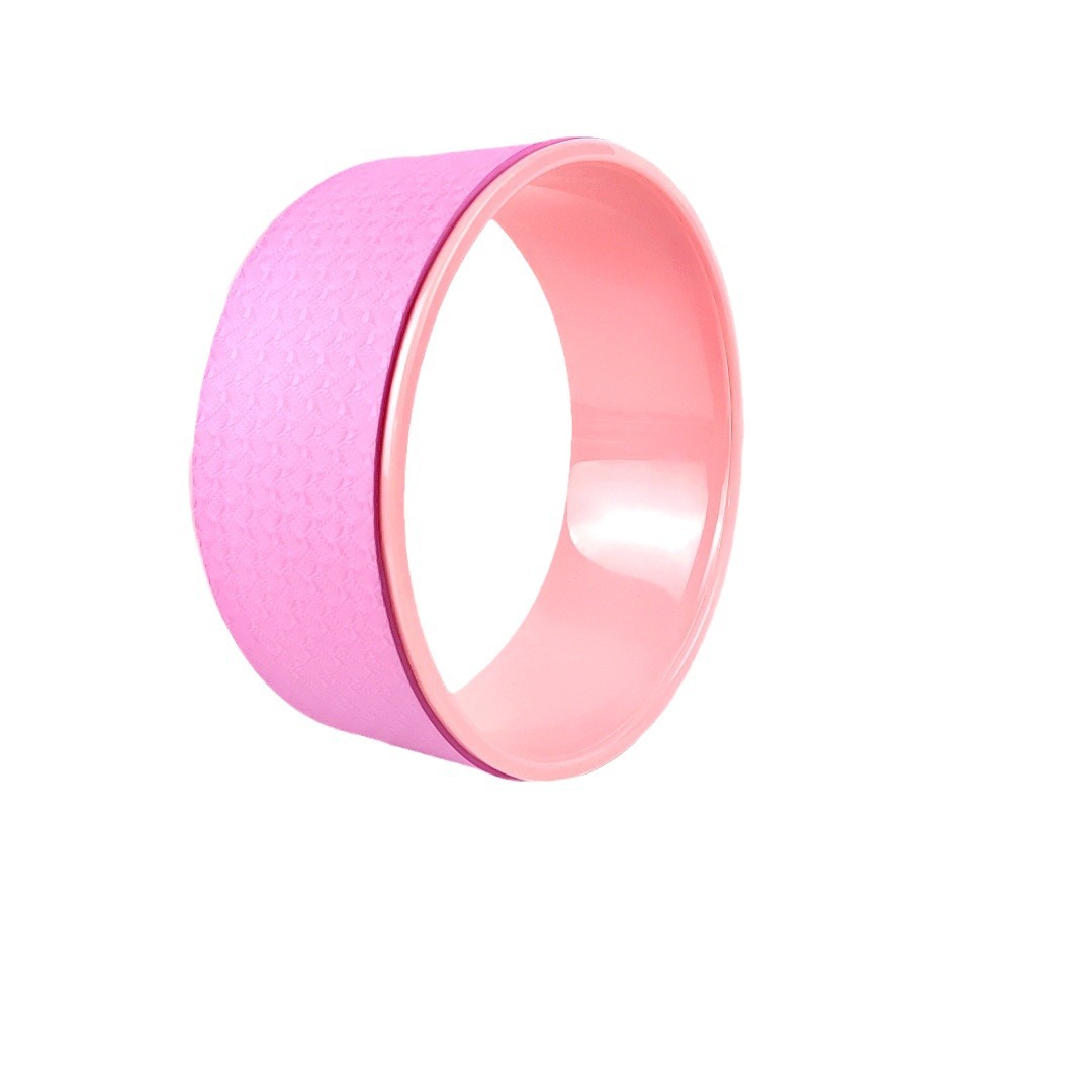 tpe yoga wheel open back yoga circle novice back bent down trainer dharma wheel pilates yoga auxiliary wheel