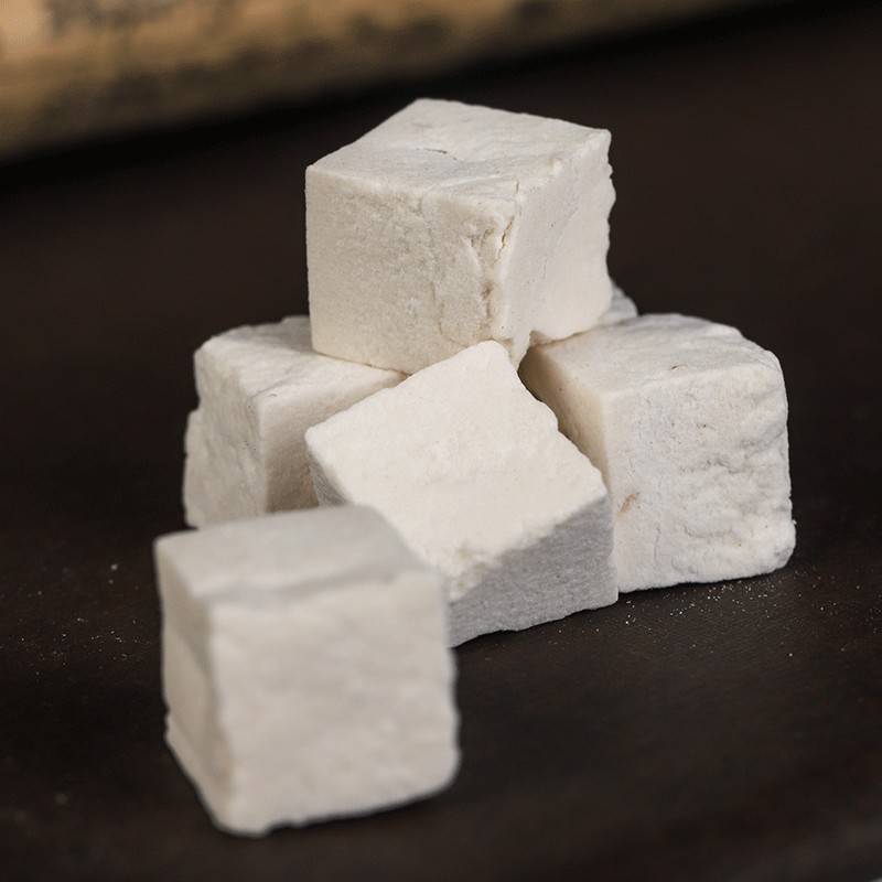 Wholesale Yunnan Bai Poria Diced Slices Powder Chinese Herbal Medicine Edible Grade Center Block Center Diced 500G/Bag Free Shipping