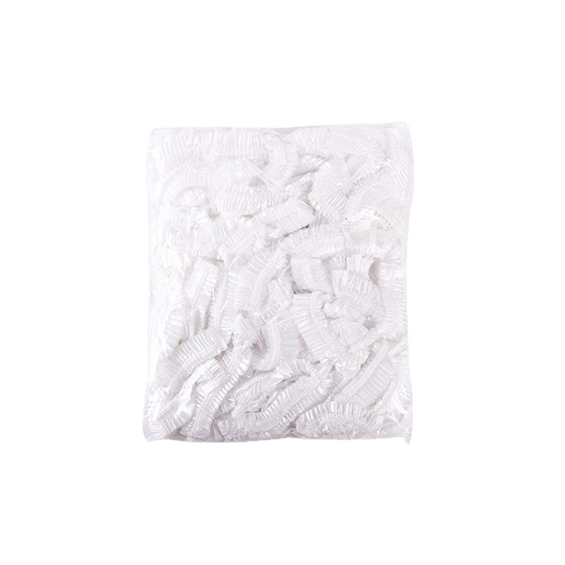 Large Size 100 Pieces of Colorful Food-Grade Plastic Wrap Sets for Wholesale Disposable Refrigerator Fruit and Meal Dust Covers