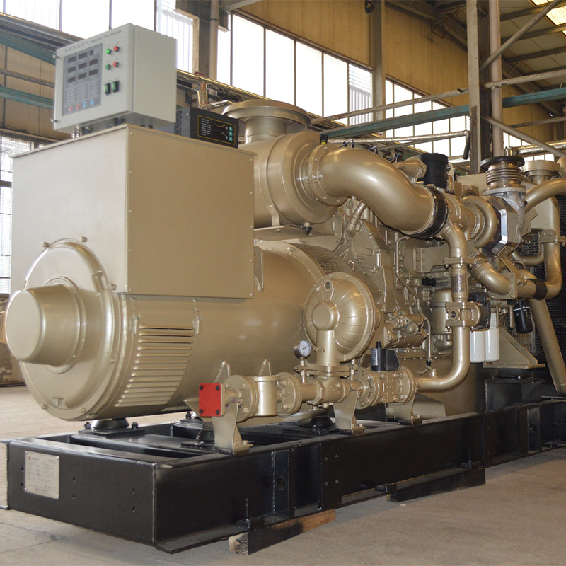 Gas Generator 300Kw, Backup Natural Gas Generator Set Equipment for Sewage Treatment Plant and Food Waste Station