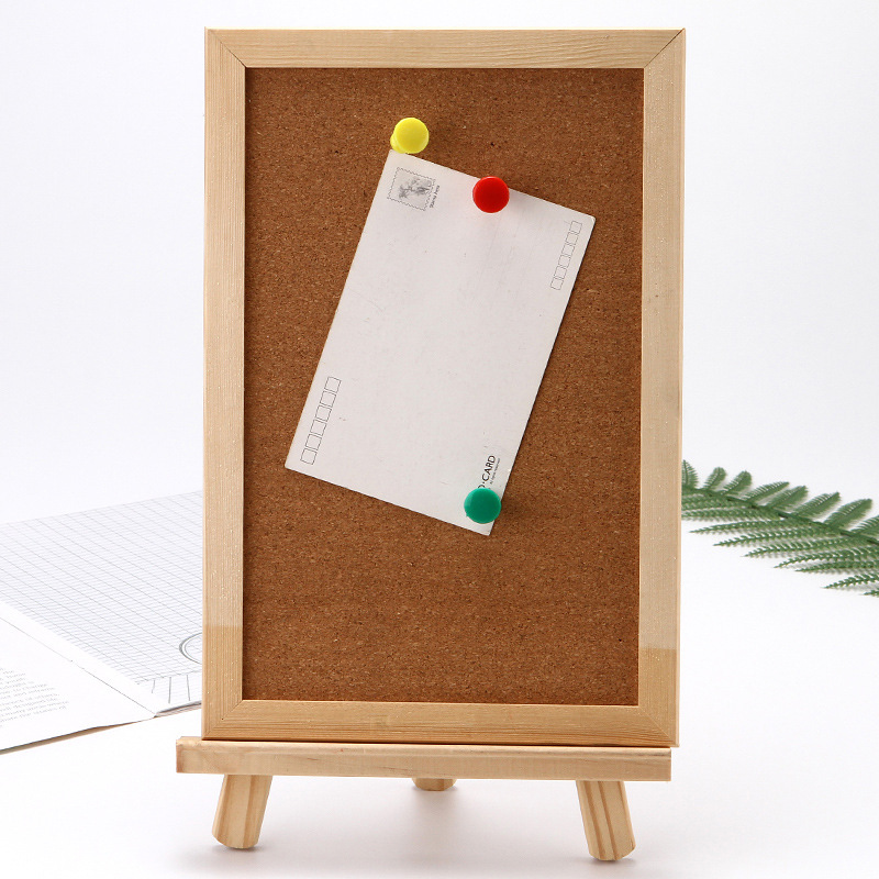 Kindergarten creative drawing nail cork board color mixed I-shaped nail glue push nail felt Board nail pin length 11mm