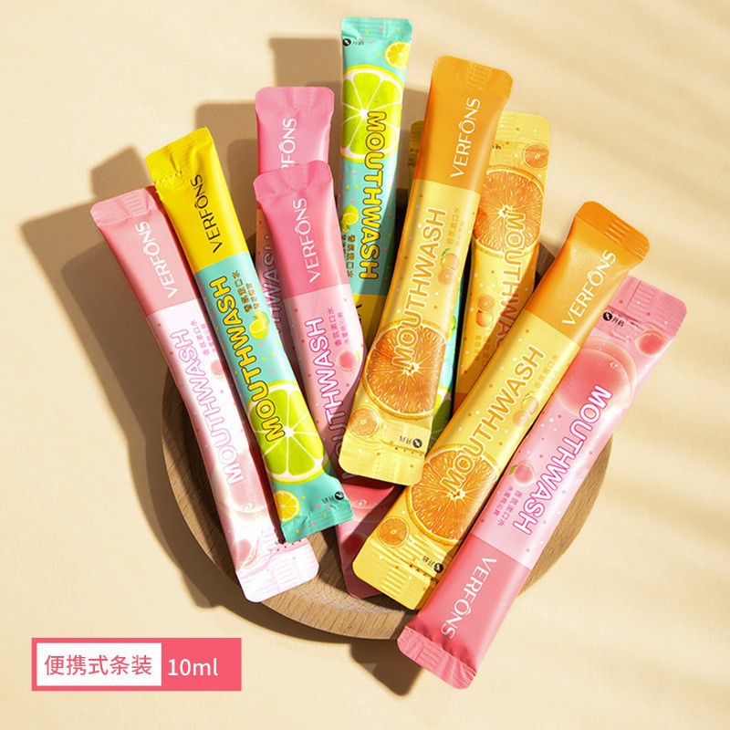 Zhiduo succulent fruit mouthwash cleaning care fresh multi-flavor disposable strip portable factory wholesale