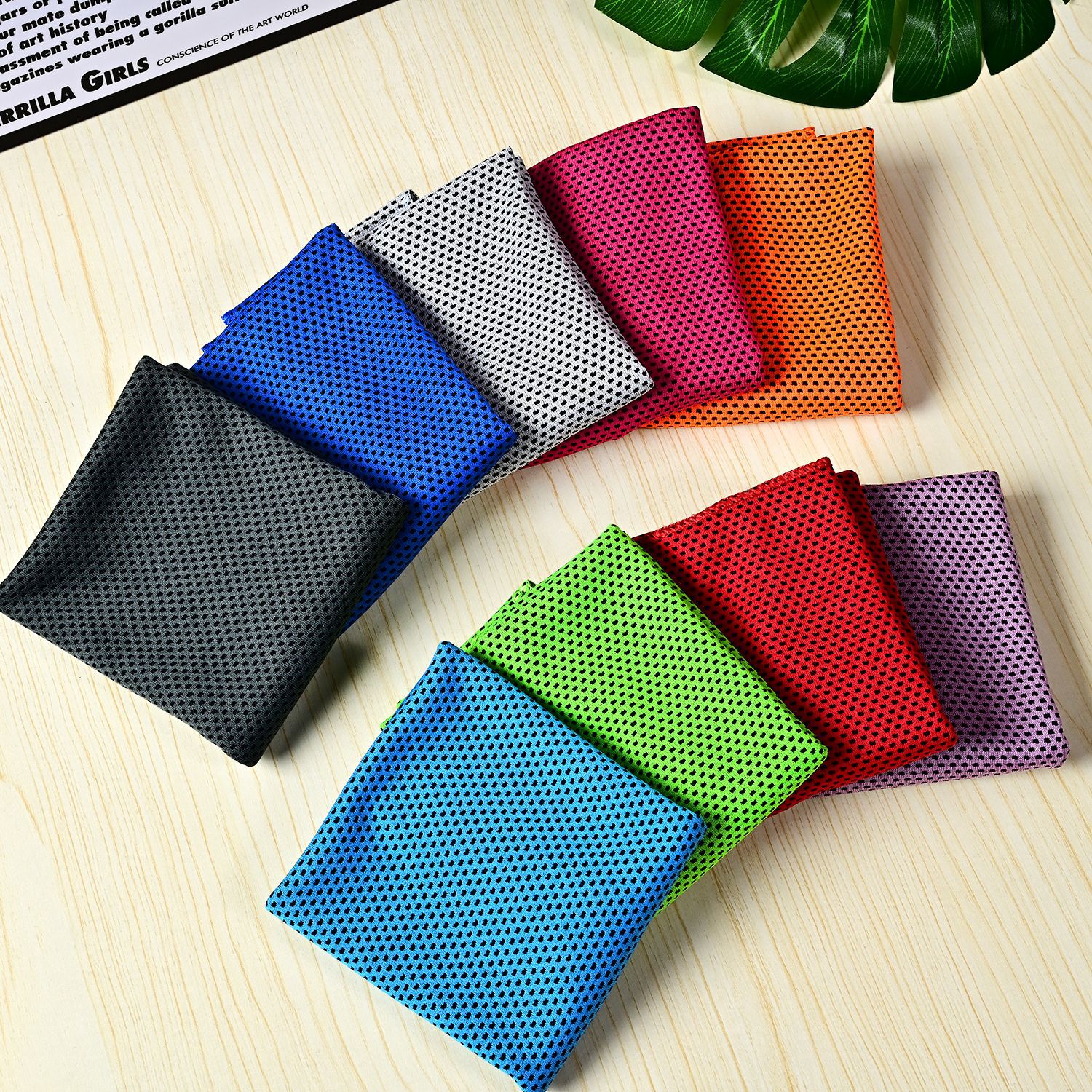 Cross-Border Summer Cold Towel, Outdoor Sports Towel, Sweat Towel, Cool Towel, Sports Sweat Towel, Cool Sports Ice Towel