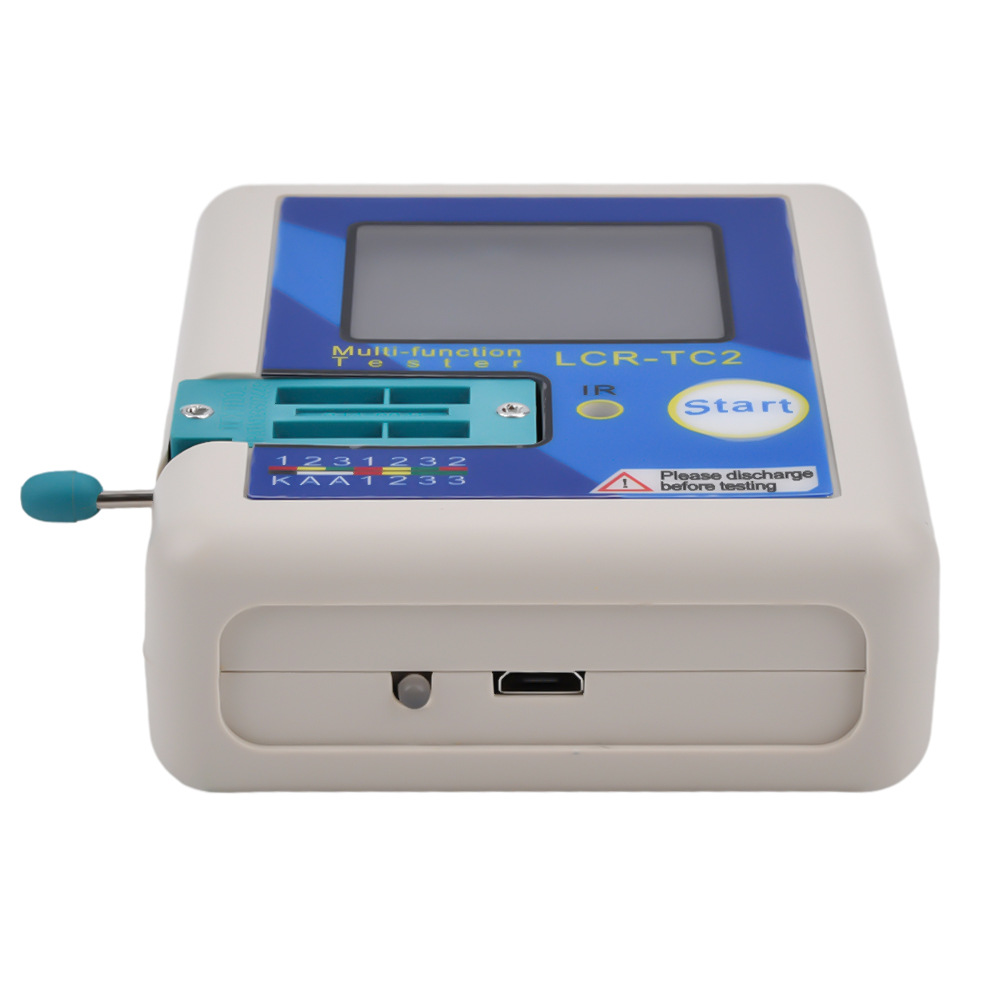 LCR-TC2 English version upgraded high precision Transistor tester full color screen component detection V2.3E