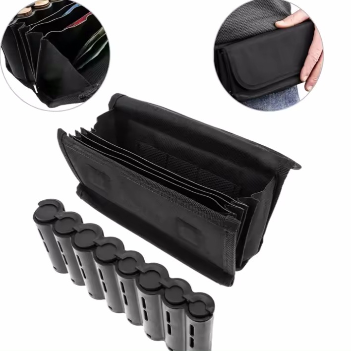 Портативная евро-складная коробка для монет, сумка для бумажных денег Европейского Союза, горизонтальная сумка на пояс, держатель для монет, разделитель монет, кошелек