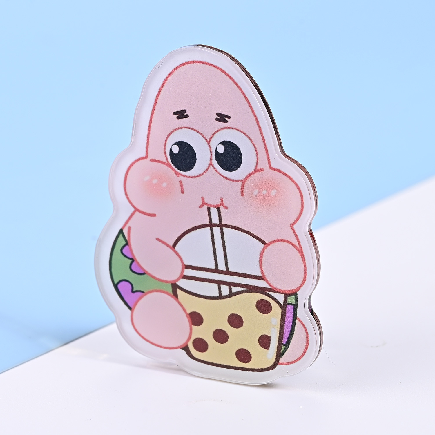Acrylic Cartoon Refrigerator Magnets Customized City Travel Hot Pot Food Stereo Cultural and Creative City Magnetic Stickers Customized