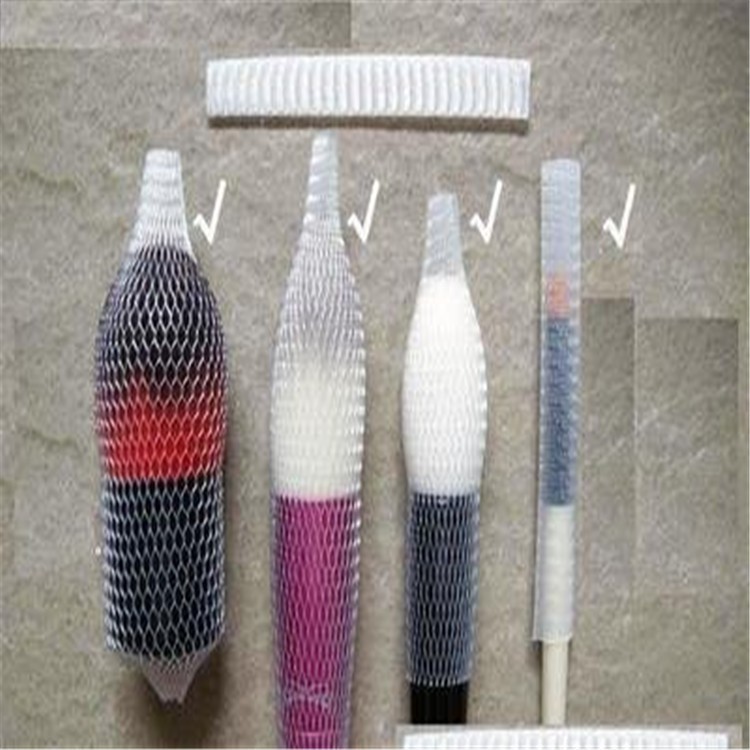 Makeup Brush Anti-Frizz Packaging Mesh Cover Screw Thread Protection Net Anti-Collision Anti-Scratch Plastic Net Transparent Pe Anti-Collision