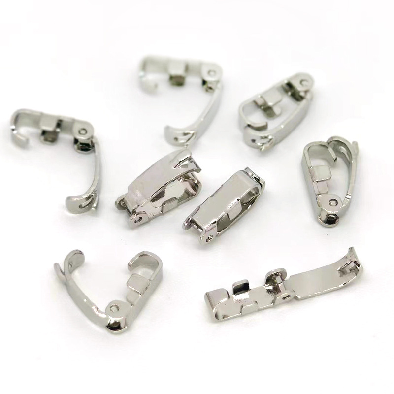 Copper Watch Buckle Connector Bracelet Buckle DIY Accessories in Large Supply Hairpin Buckle Watch Buckle Head Copper Snap Button