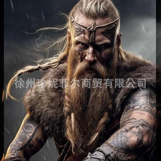 Men's Viking Faux Fur Cape Cape Medieval Warrior Fur Halloween Play Costume Fur Fur Collar