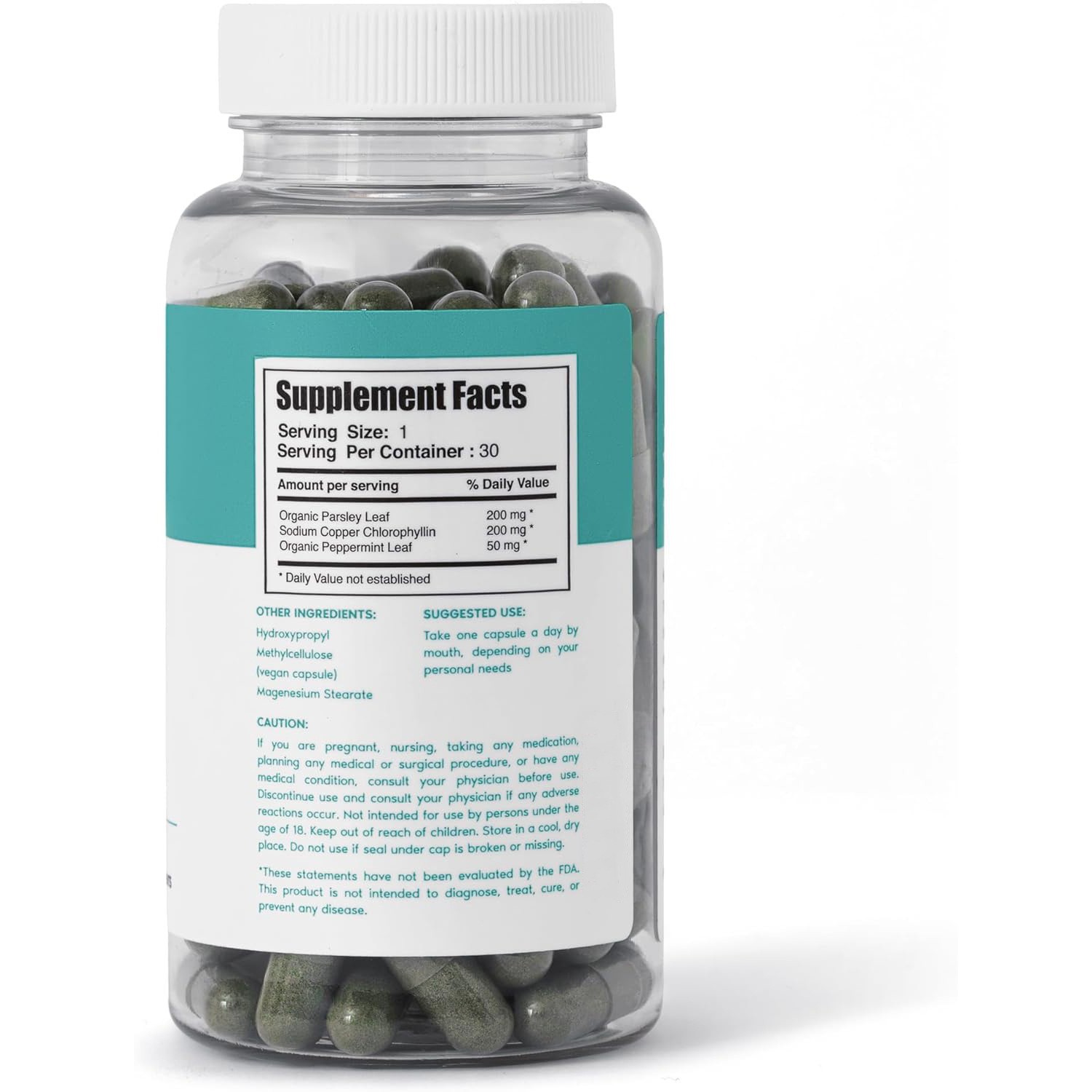 Foreign trade hot chlorophyll capsule Body Magic Capsules GMP manufacturers 30 tablets support OE M