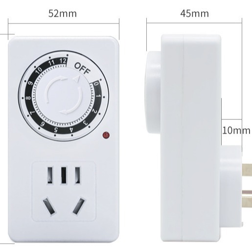 Automatic Power-Off Socket Fish Tank Reservation Cycle Intermittent Electric Battery Car Anti-Overcharge Timing Switch Protection Socket
