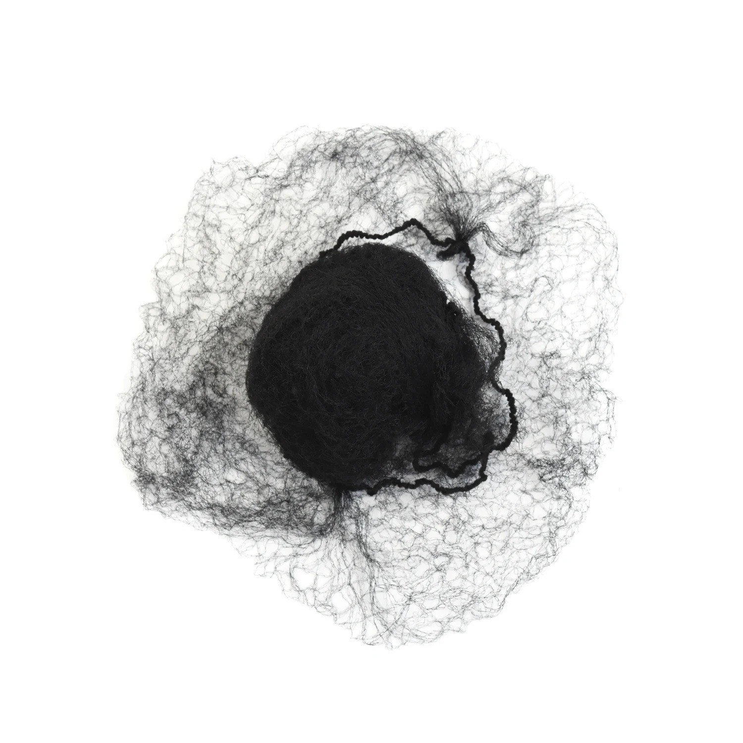 Black Simple Invisible Hair Net for Women, Ultra-Fine Hair Net Bag for Nurses, Kidsren's Dance Hair, High Elastic Hair Net Hair Bag