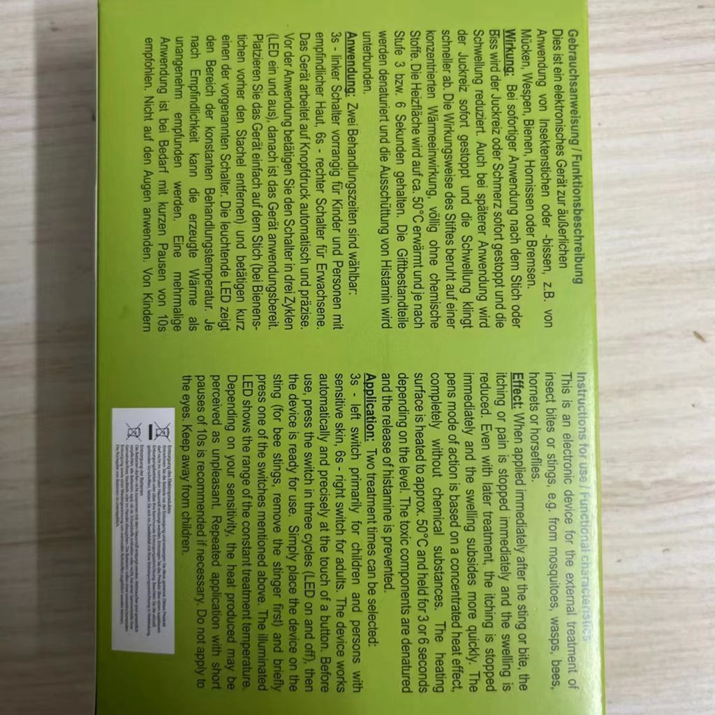 Cross-Border Mosquito Bite Health Care Anti-Itch Pen Mosquito Bite Device for Adults and Children Physical Portable Device