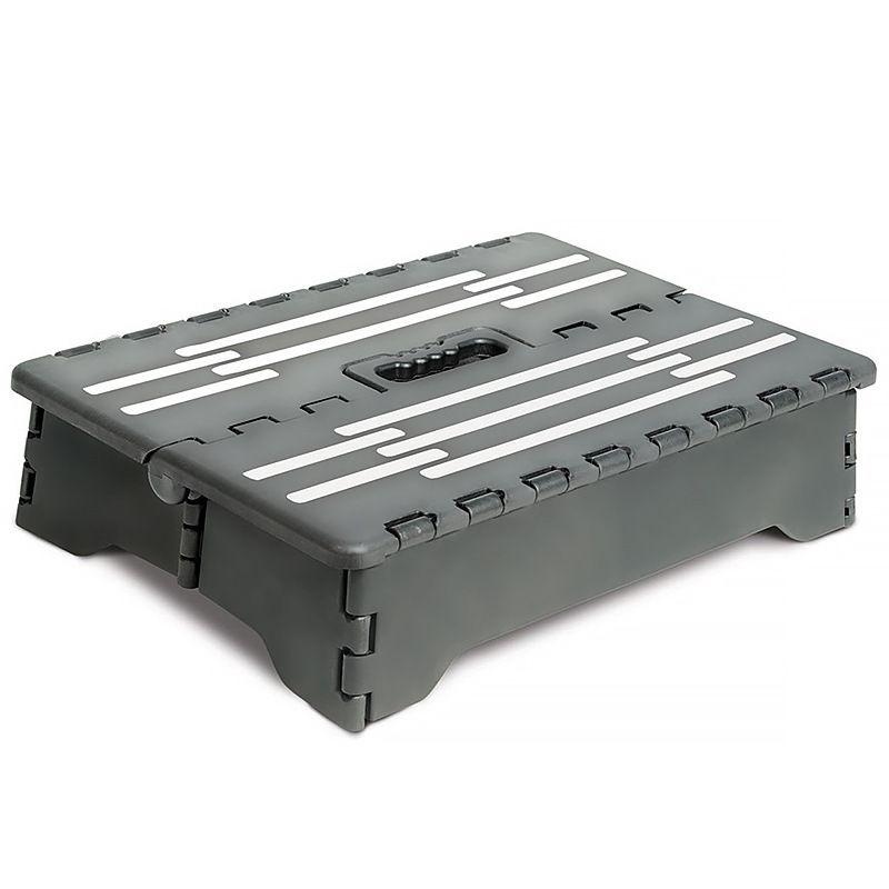 In stock new non-slip folding stool elderly auxiliary half step ladder portable PP plastic folding chair wholesale