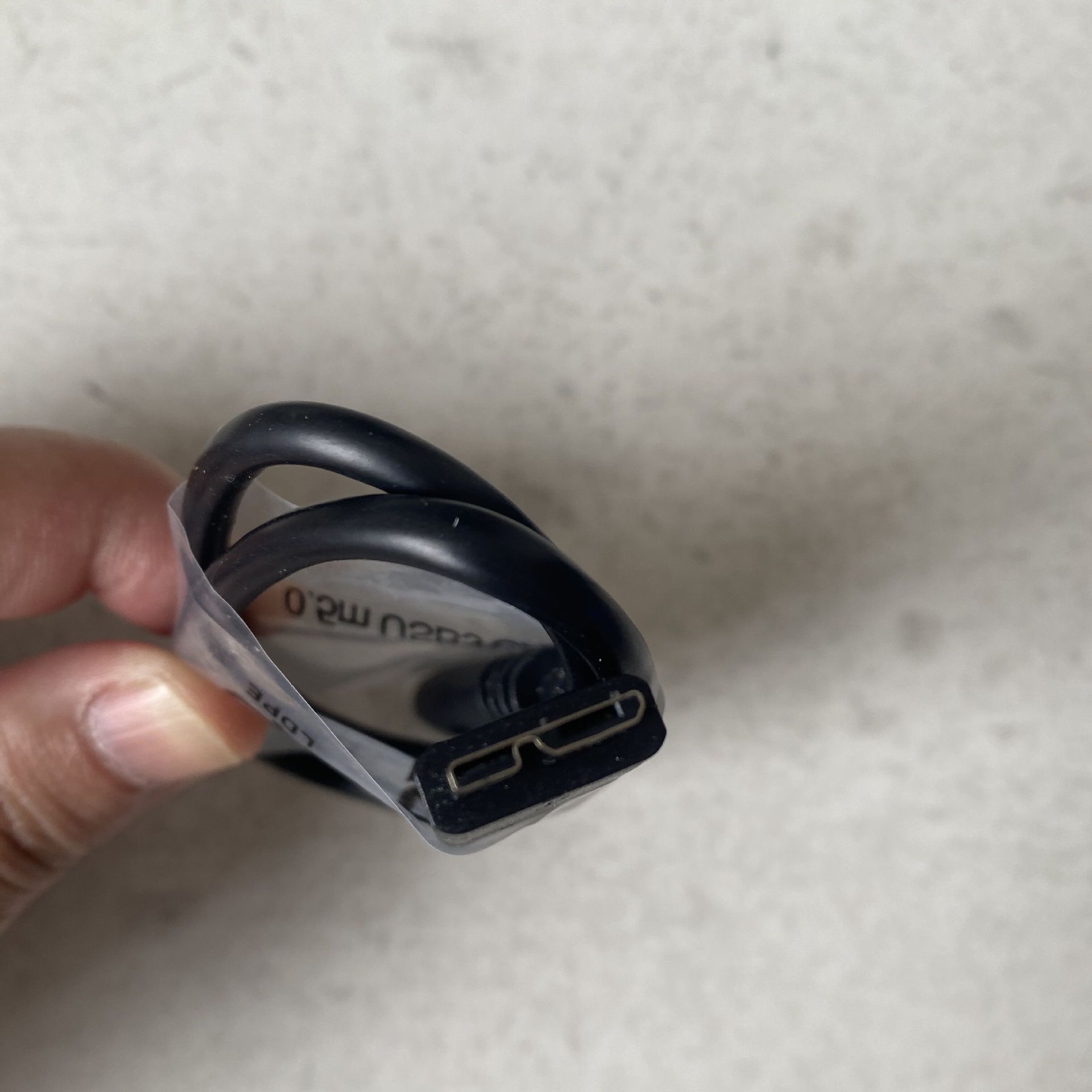 Usb3.0 mobile hard disk data cable MicroB high-speed computer connection hard disk box for Seagate Toshiba