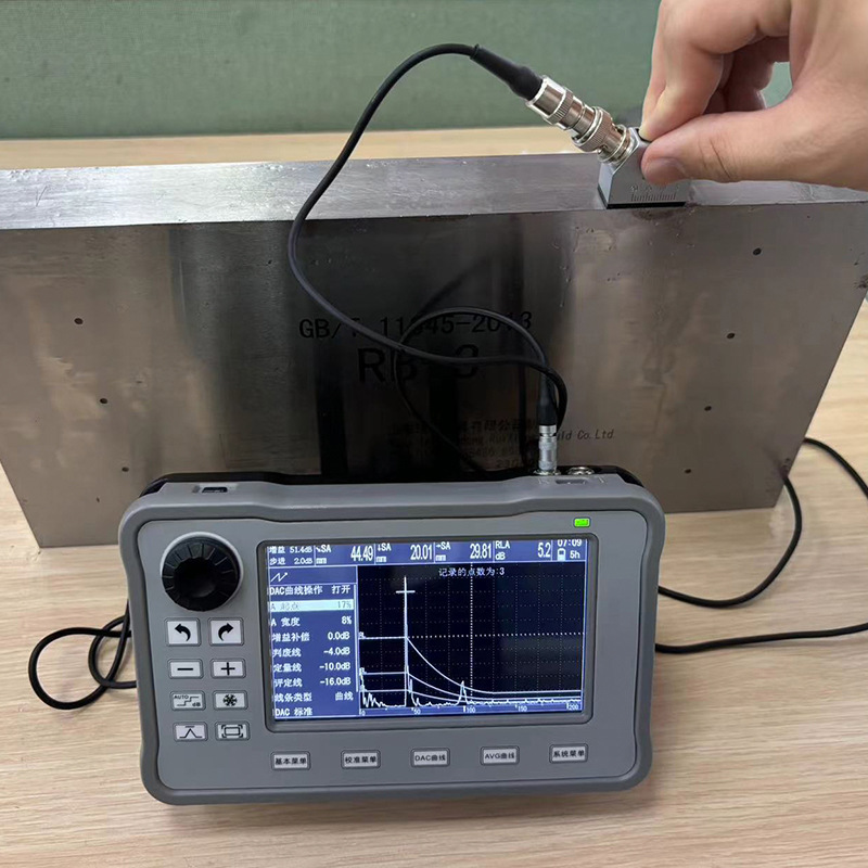 Uf80 Ultrasonic Flaw Detector High-Precision Metal Steel Pipe Weld Castings Internal Defect Pore Detector Inspection