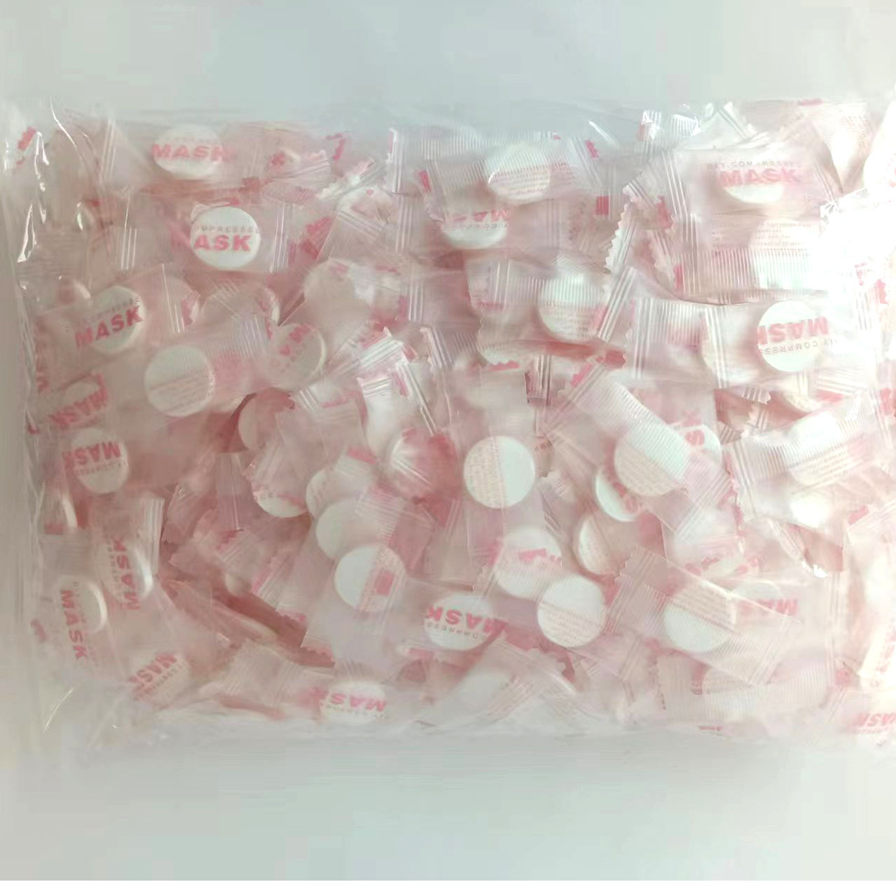 Beauty salon disposable compression mask non-woven cotton mask travel candy type factory wholesale factory direct sales