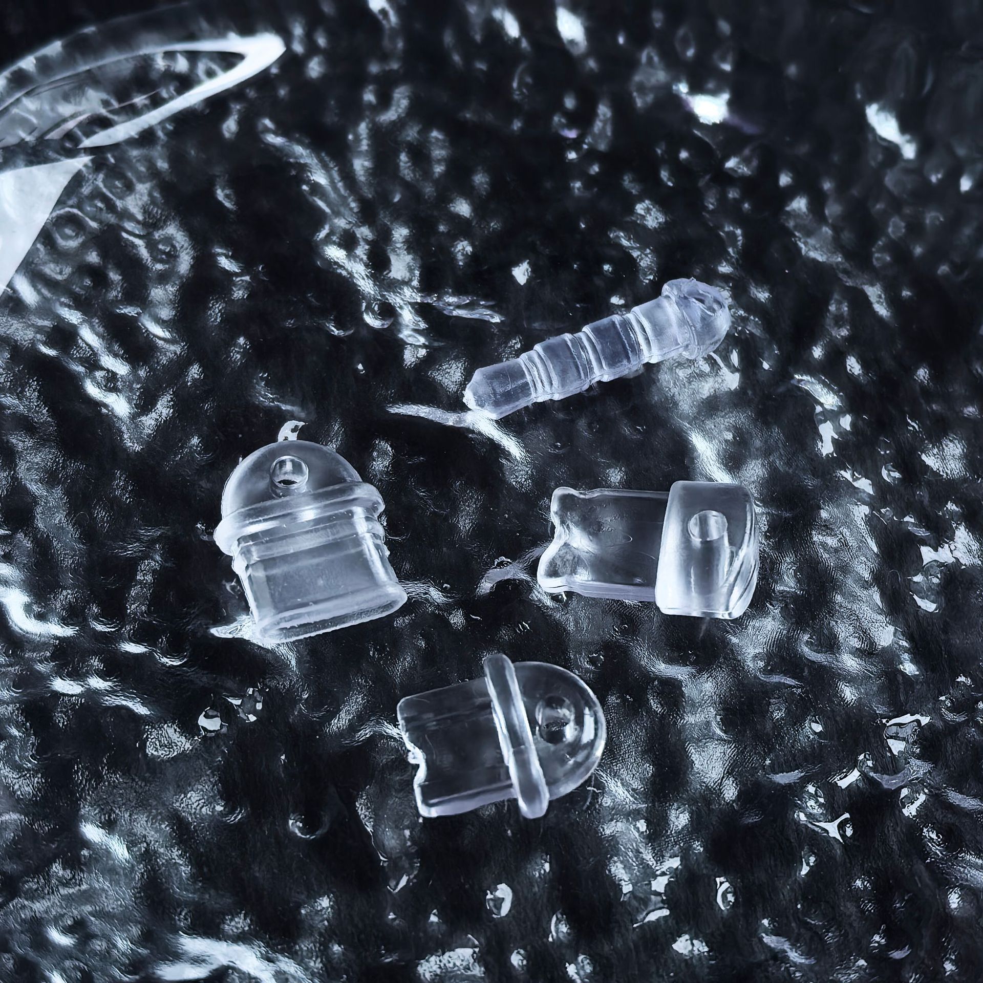 Environmentally Friendly Transparent Mobile Phone Dust Plug Suitable for Apple Typec Android Charging Port Plug Creative DIY Mobile Phone Hole Plug