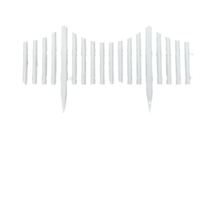 Christmas decoration can be spliced white plastic fence fence fence courtyard garden fence fence fence wholesale