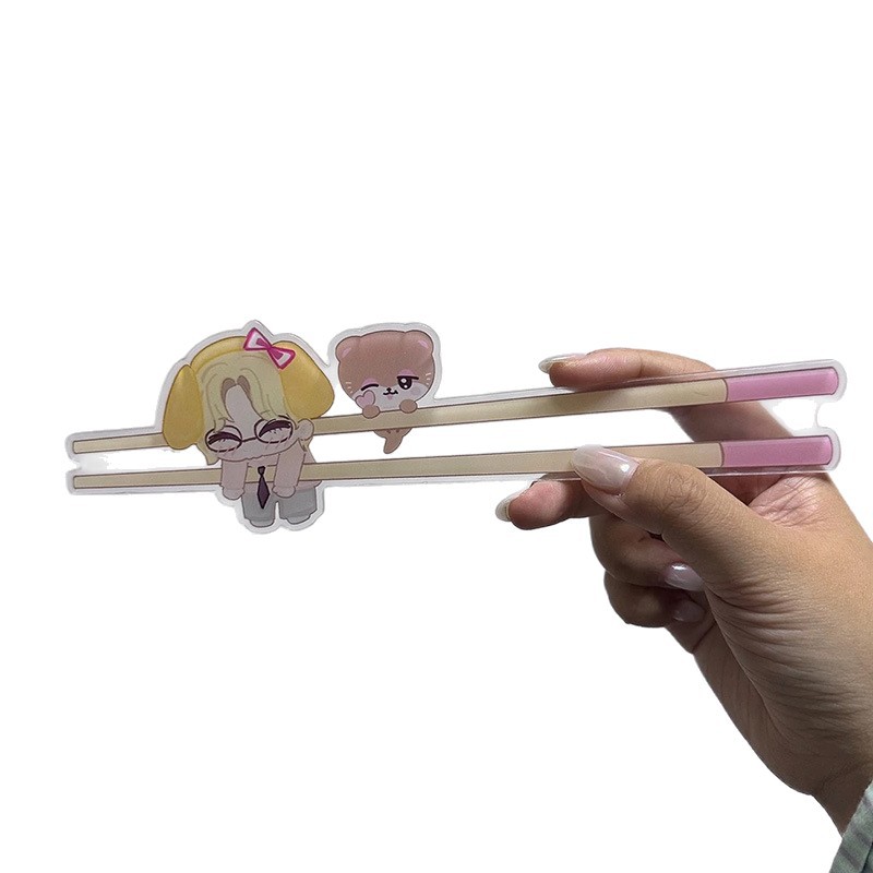 Acrylic Punch Card Sticks, Punch Card Chopsticks, Customized Group Opening Materials, Customized Photo-Taking Peripherals