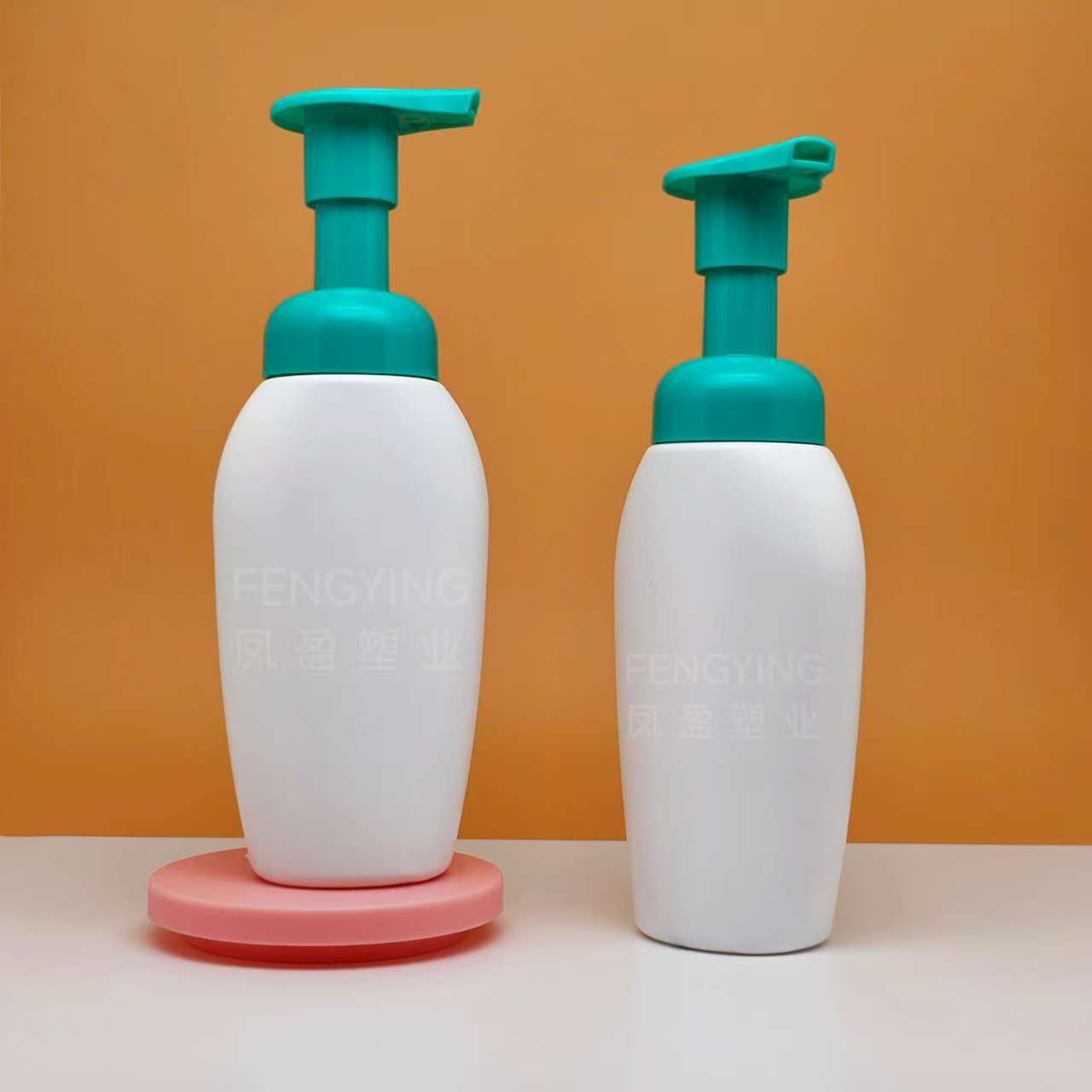 Fengying Plastic Hdpe 200ml Foam Bottle Facial Cleanser Bottle Hand Sanitizer Bottle Daily Chemical Care Product Packaging Material