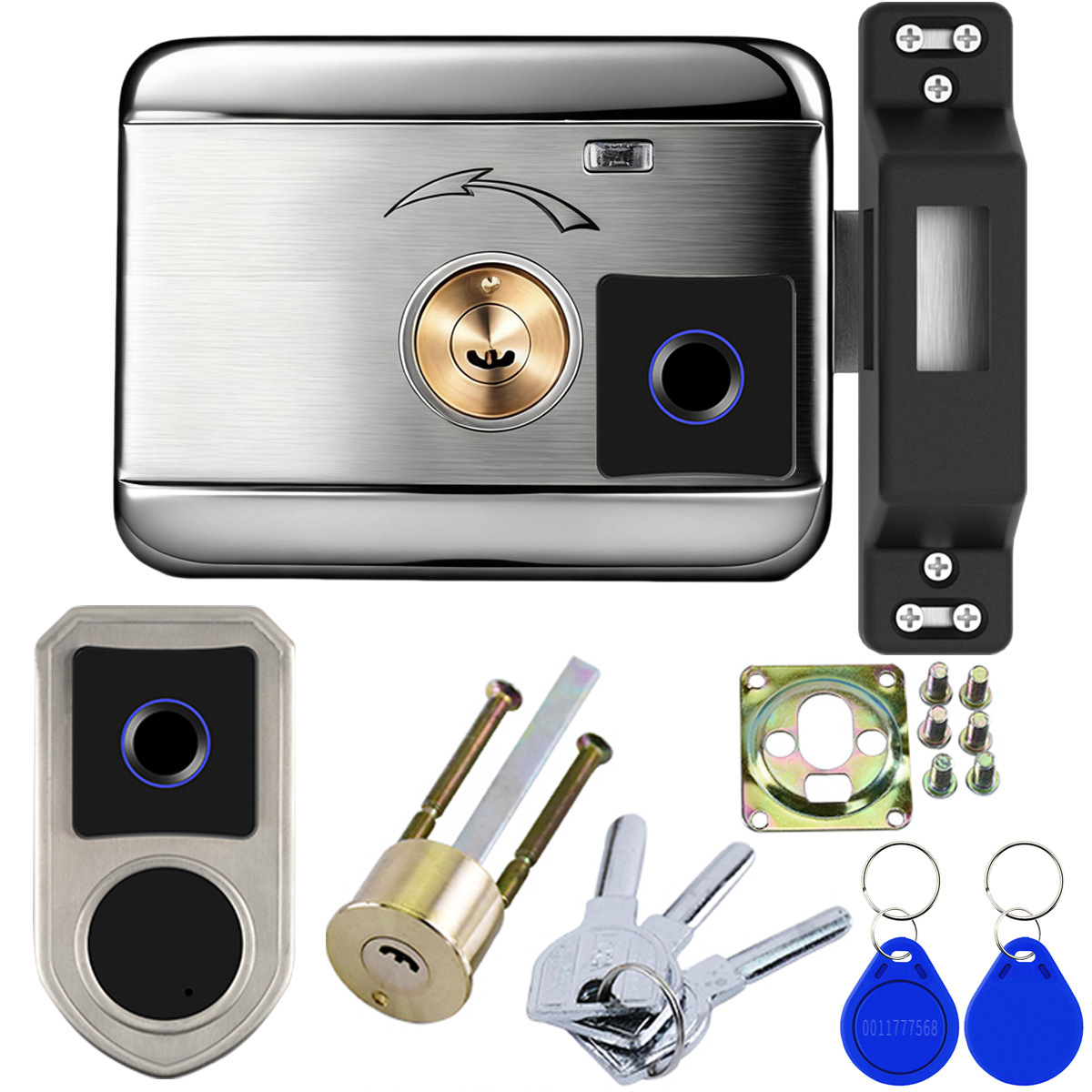 Интегрированный карточный замок, смарт-замок для дома, противоугонный замок