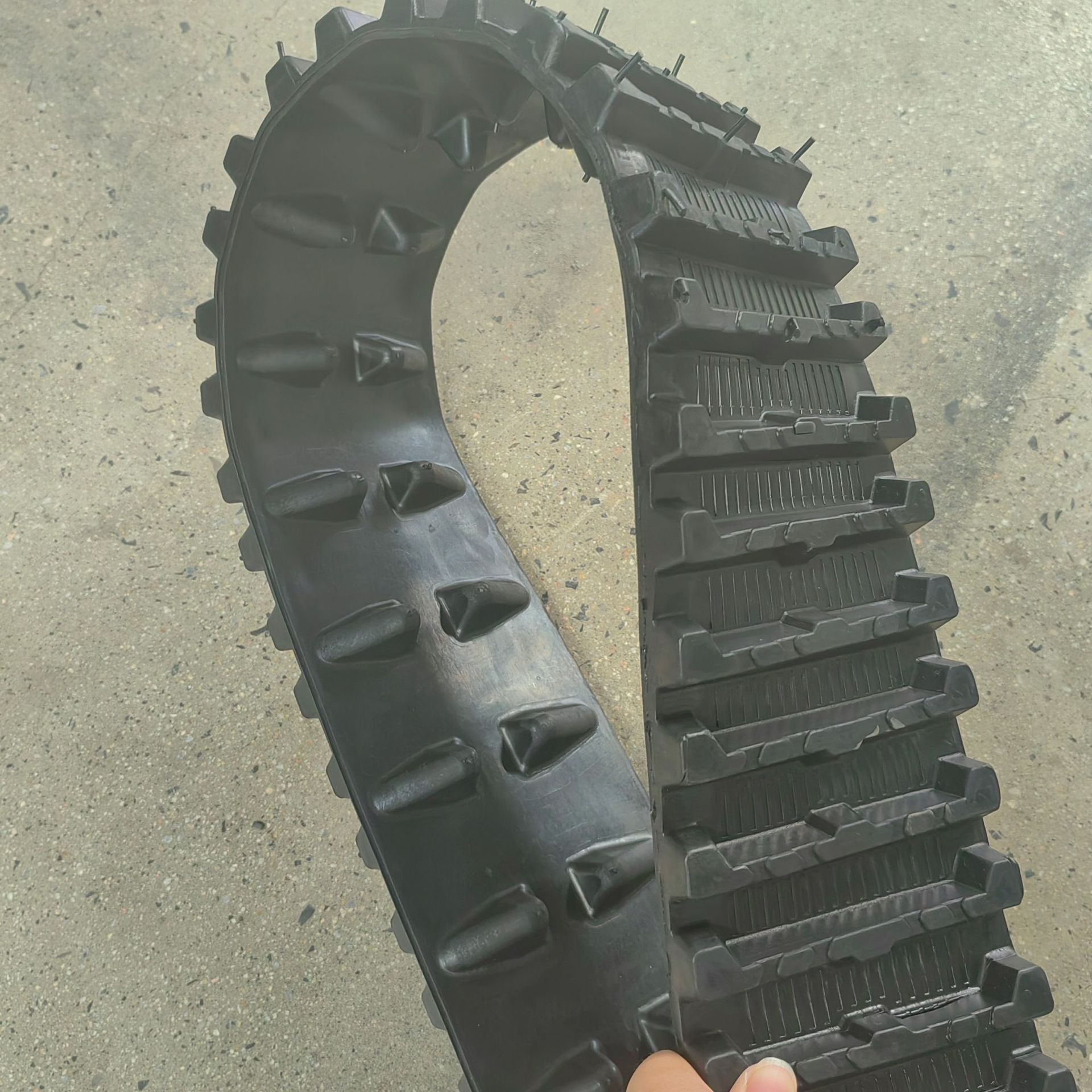 Manufacturer Supplies Small Toy Car Track Small Agricultural Machinery Track Multi-Functional Rubber Track