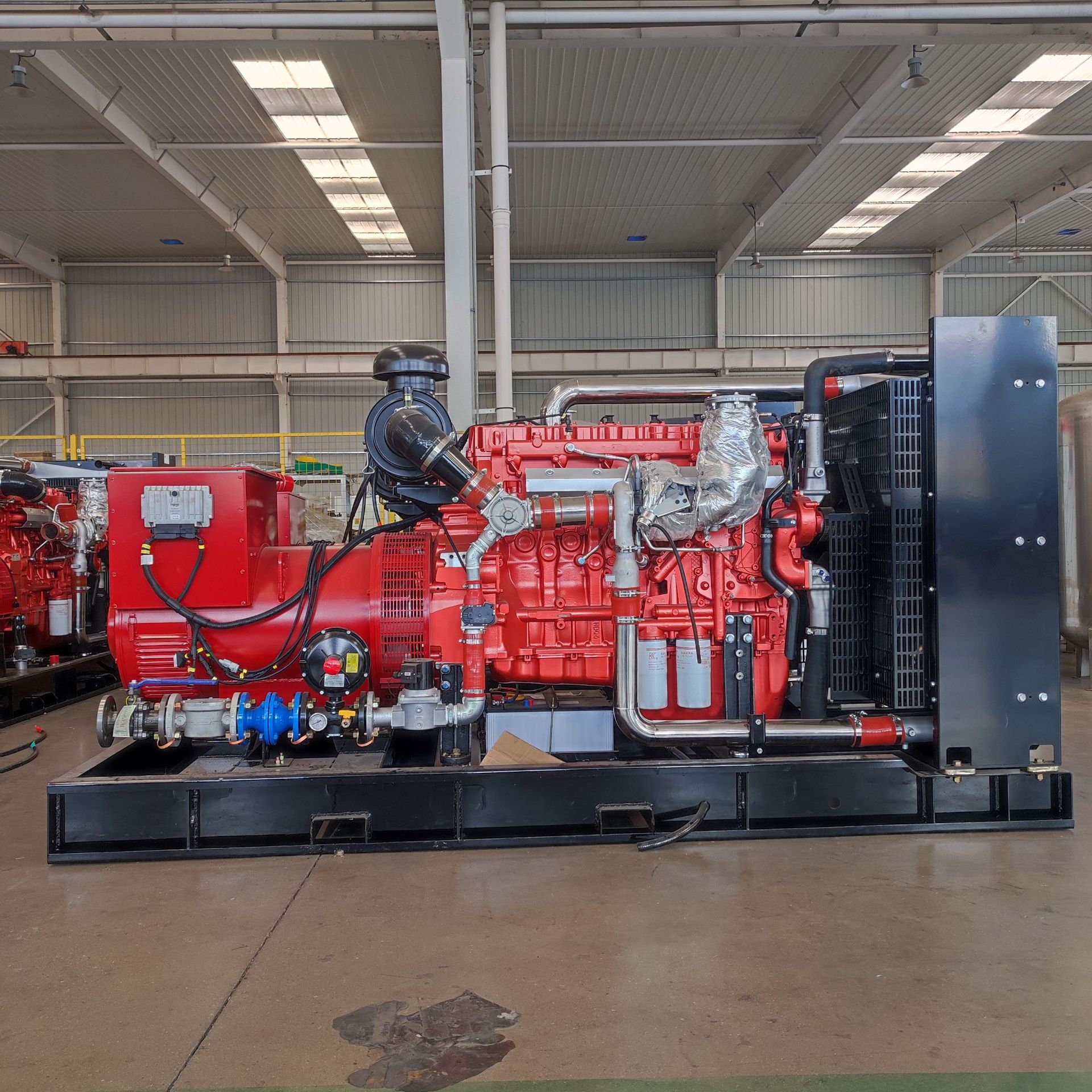 Yuchai Original Natural Gas, Biogas, Coal-Bed Gas, Gas Exhaust, Gas Power Generation Set, Parallel Operation, Grid-Connected, High Power