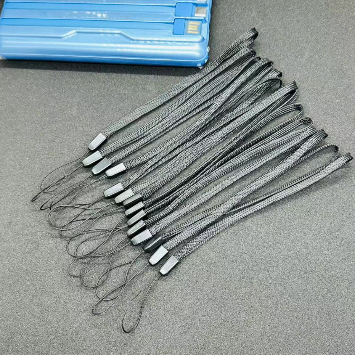 Pine rope mobile phone lanyard mobile power flashlight selfie stick rope wrist rope water Cup lanyard