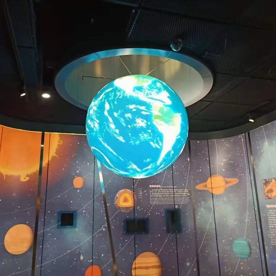 Xinshi Intelligent Display Indoor and Outdoor Led Spherical Screen Full Color Flexible Display Special-Shaped Exhibition Hall Circular Led Electronic Screen
