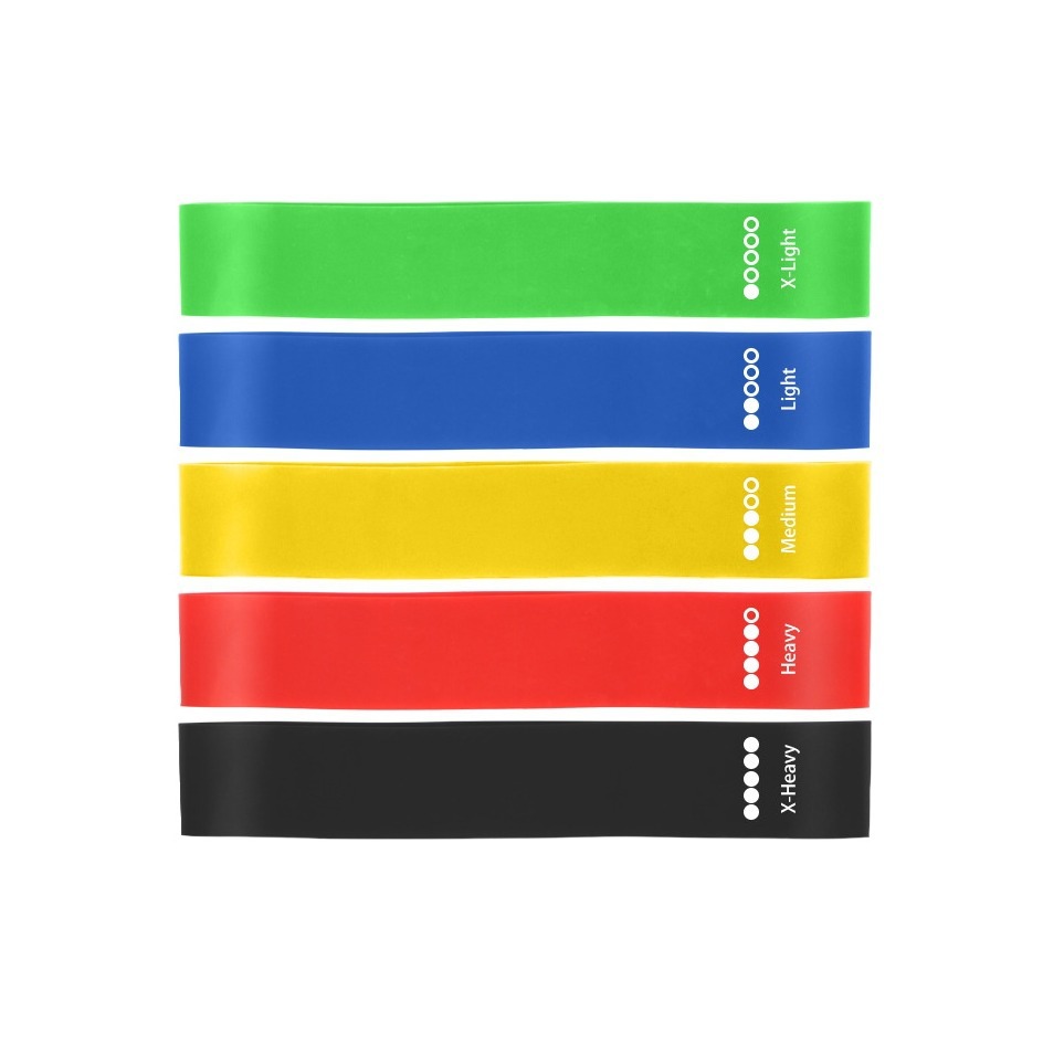 Tpe Elastic Band Yoga Exercise Thickeneded Resistance Band Tension Ring Rubber Strength Training Quick Hip Lifting Elastic Ring